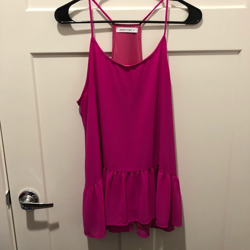 Oxford Sunday Fuschia Tank